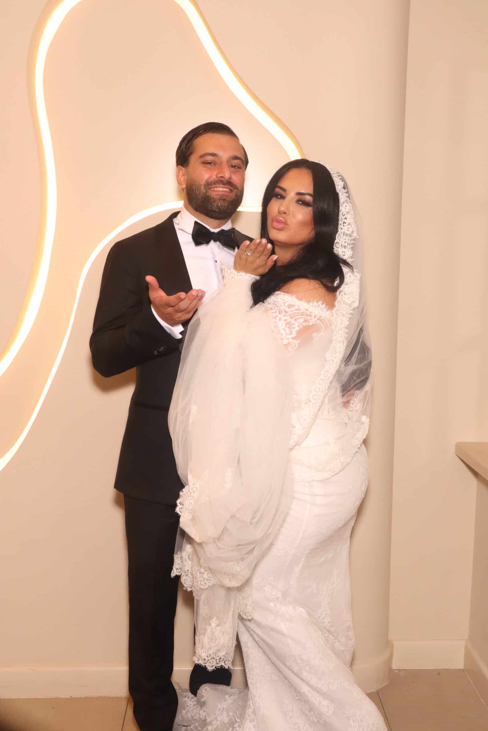 Photobooth op bruiloft